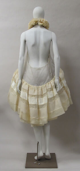 Dress, House of Balenciaga (French, founded 1937), silk, rayon, cotton, nylon, linen, French