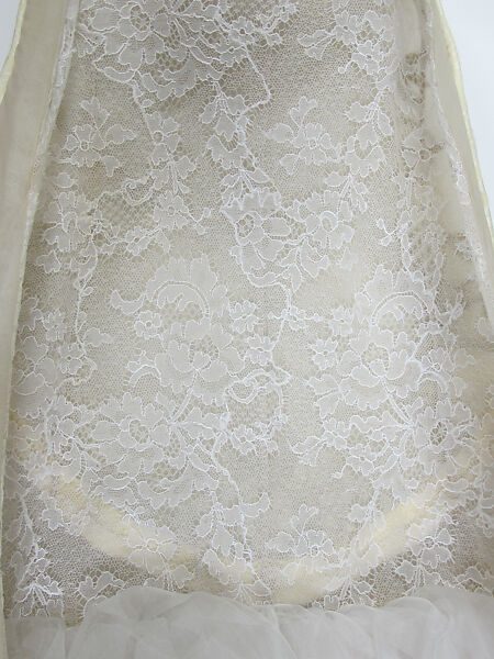 Dress, House of Balenciaga (French, founded 1937), silk, rayon, cotton, nylon, linen, French