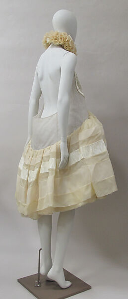 Dress, House of Balenciaga (French, founded 1937), silk, rayon, cotton, nylon, linen, French