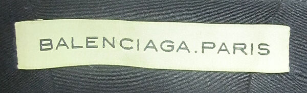 Ensemble, House of Balenciaga (French, founded 1937), silk, synthetic, cotton, metal, French