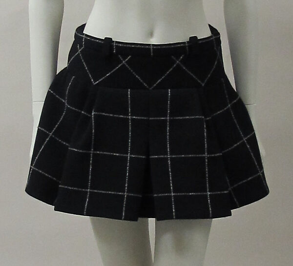 Ensemble, House of Balenciaga (French, founded 1937), wool, silk, synthetic, metal, French