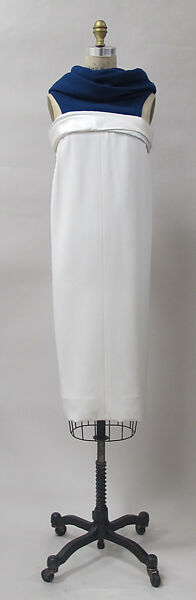 Dress, House of Balenciaga (French, founded 1937), silk, synthetic, metal, French 
