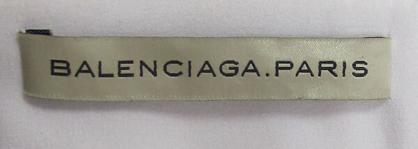 Dress, House of Balenciaga (French, founded 1937), silk, wool, French