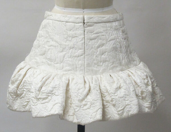 Ensemble, House of Balenciaga (French, founded 1937), silk, synthetic, glass, metal, French