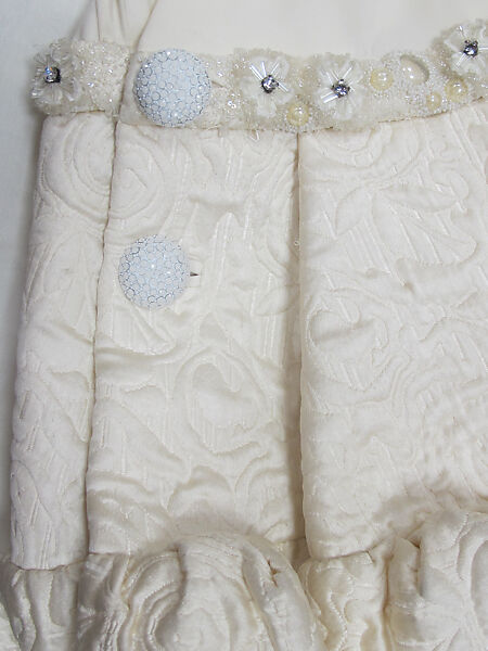 Dress, House of Balenciaga (French, founded 1937), silk, synthetic, metal, French