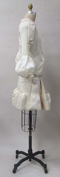 Dress, House of Balenciaga (French, founded 1937), silk, synthetic, metal, French