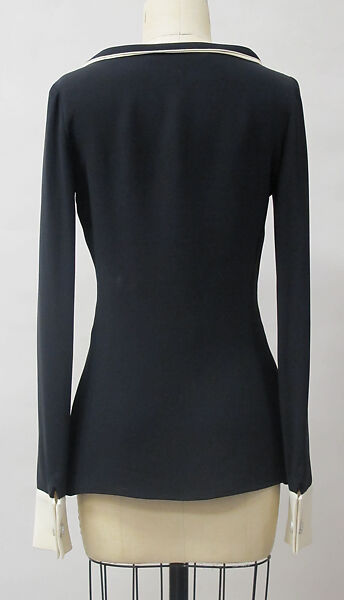 Ensemble, House of Balenciaga (French, founded 1937), synthetic, silk, metal, French