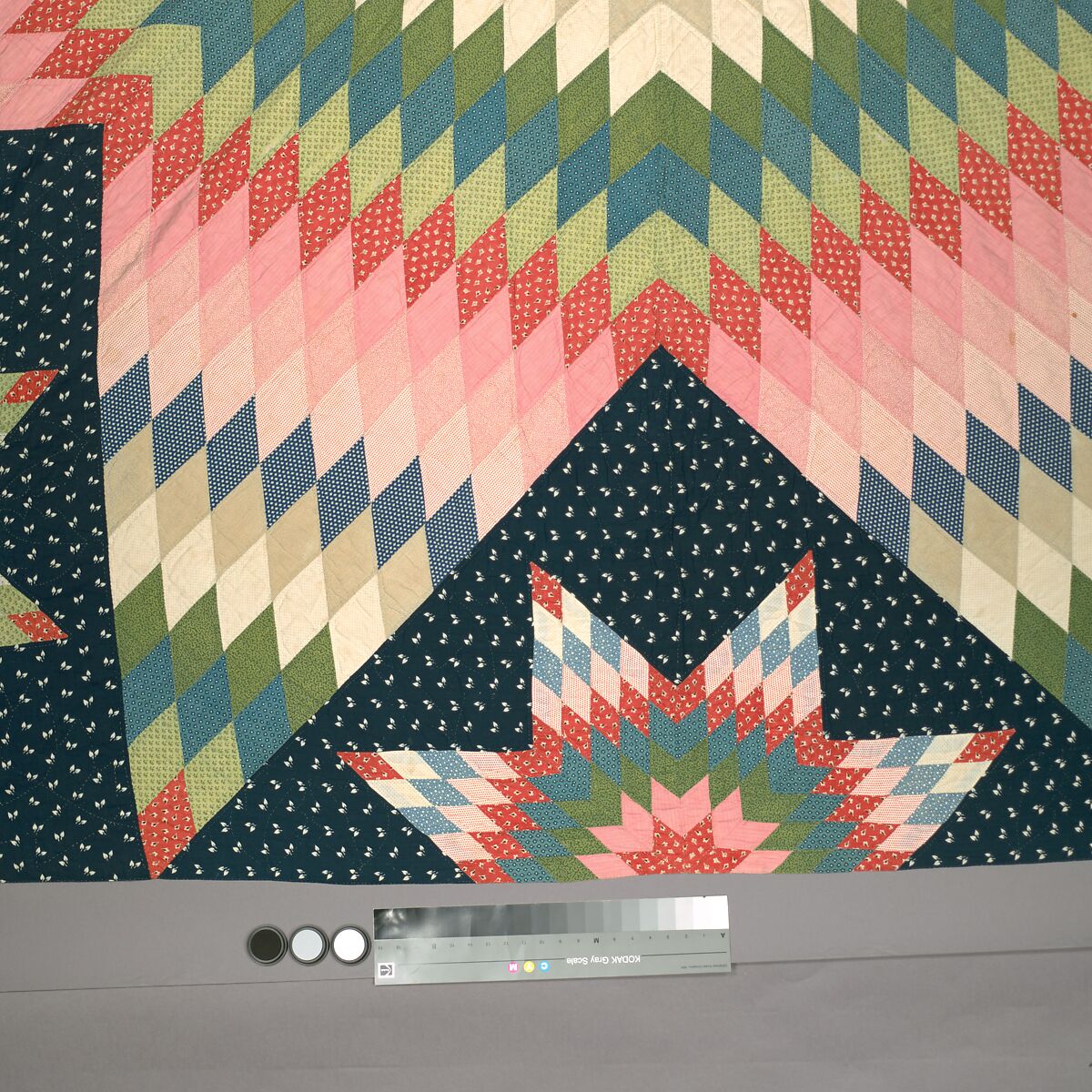 Star of Bethlehem Quilt, Cotton, American