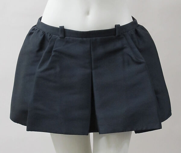 Ensemble, House of Balenciaga (French, founded 1937), wool, silk, metal, synthetic, French