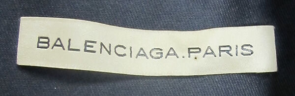 Ensemble, House of Balenciaga (French, founded 1937), wool, silk, metal, synthetic, French