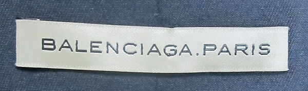 Dress, House of Balenciaga (French, founded 1937), silk, cotton, metal, French