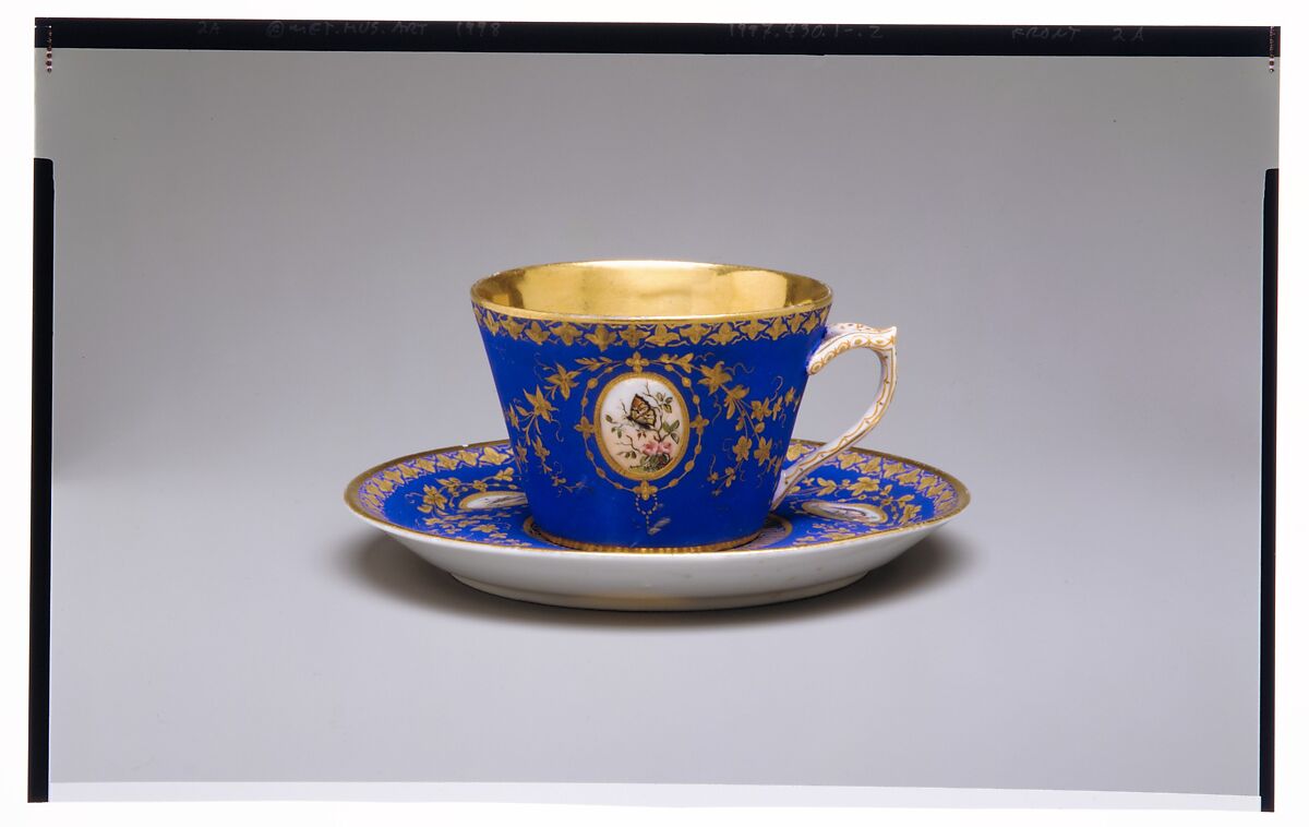 Cup, Union Porcelain Works (American, 1863–1922), Porcelain, American