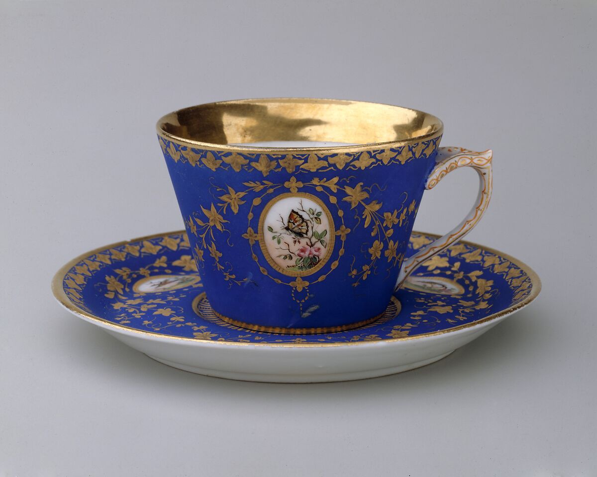 Cup, Union Porcelain Works (1863–1922), Porcelain, American 