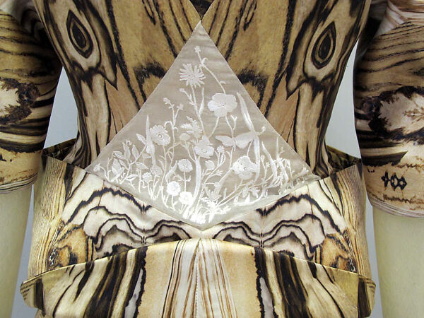 Ensemble, Alexander McQueen (British, founded 1992), silk, synthetic, British