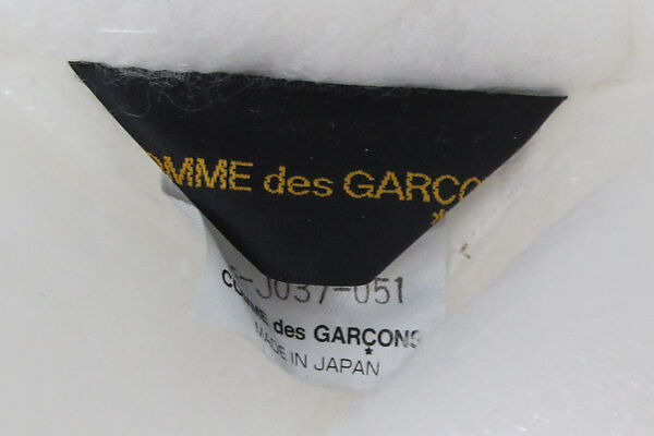 Ensemble, Comme des Garçons (Japanese, founded 1969), cotton, synthetic, Japanese