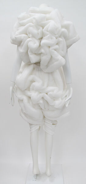 Ensemble, Comme des Garçons (Japanese, founded 1969), cotton, synthetic, Japanese