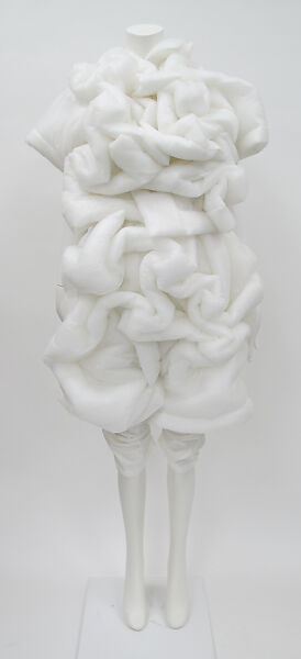 Ensemble, Comme des Garçons (Japanese, founded 1969), cotton, synthetic, Japanese