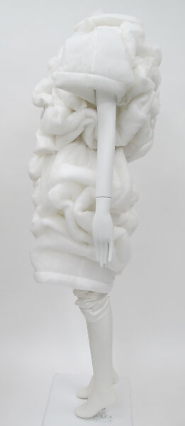 Ensemble, Comme des Garçons (Japanese, founded 1969), cotton, synthetic, Japanese