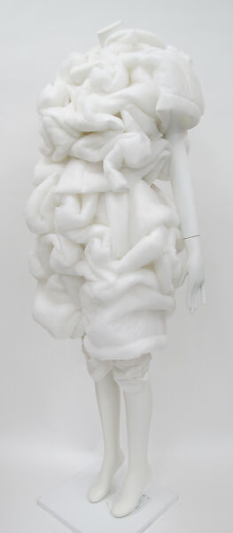 Ensemble, Comme des Garçons (Japanese, founded 1969), cotton, synthetic, Japanese