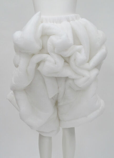 Ensemble, Comme des Garçons (Japanese, founded 1969), cotton, synthetic, Japanese