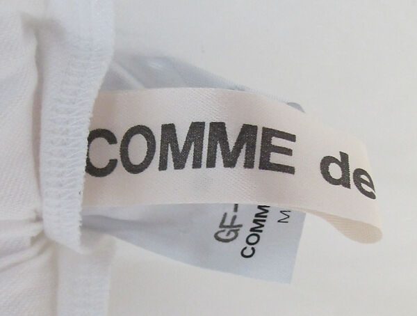 Ensemble, Comme des Garçons (Japanese, founded 1969), cotton, synthetic, Japanese