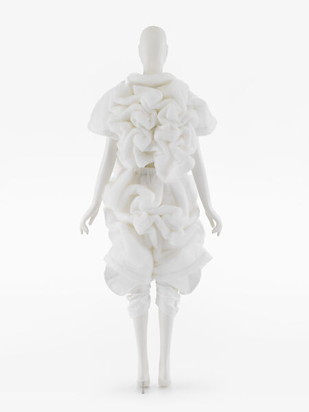 Ensemble, Comme des Garçons (Japanese, founded 1969), cotton, synthetic, Japanese