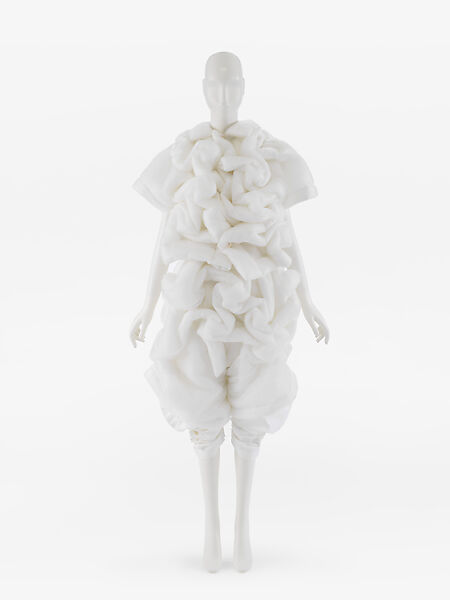 Ensemble, Comme des Garçons (Japanese, founded 1969), cotton, synthetic, Japanese 