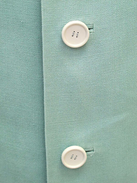 Ensemble, House of Balenciaga (French, founded 1937), Linen, silk, Spanish