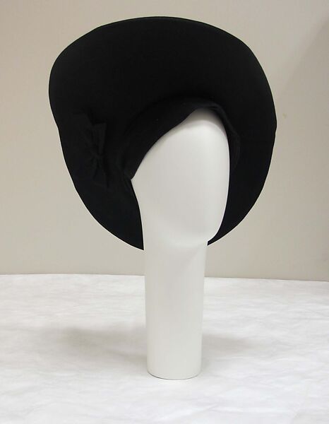 Hat, wool, silk, American