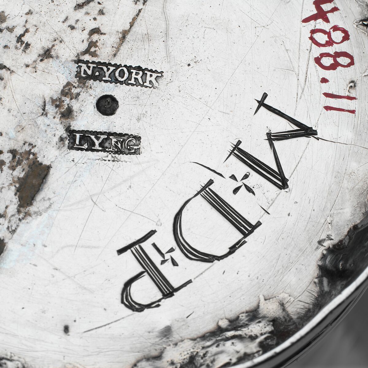 Beaker, John Burt Lyng (active ca. 1761–85), Silver, American