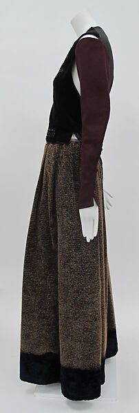 Ensemble, Dries Van Noten (Belgian, born 1958), wool, silk, synthetic, Belgian