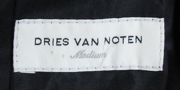 Ensemble, Dries Van Noten (Belgian, born 1958), wool, silk, synthetic, Belgian