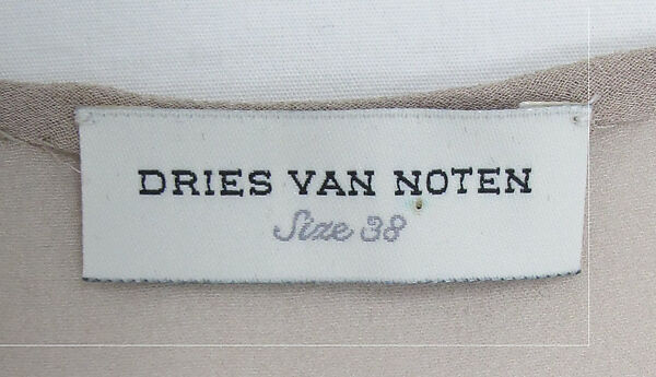 Ensemble, Dries Van Noten (Belgian, born 1958), wool, silk, synthetic, Belgian