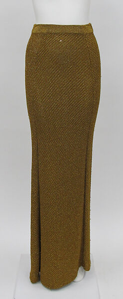 Ensemble, Dries Van Noten (Belgian, born 1958), cotton, synthetic, mother-of-pearl, Belgian