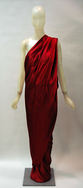 Dress, Halston (American, Des Moines, Iowa 1932–1990 San Francisco, California), synthetic, American 