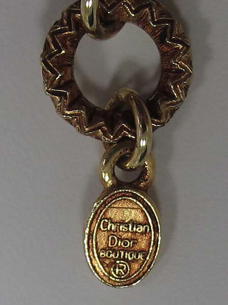 Necklace, House of Dior (French, founded 1946), plastic, metal, French