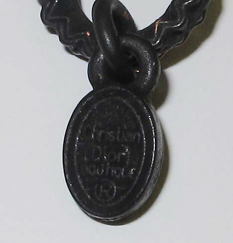 Necklace, House of Dior (French, founded 1946), plastic, metal, French