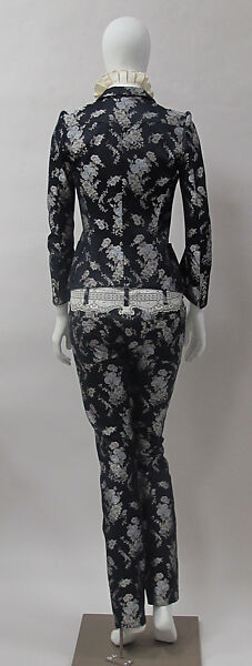 Suit, House of Balenciaga (French, founded 1937), silk, metal, synthetic, French