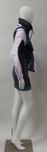 Dress, House of Balenciaga (French, founded 1937), synthetic, silk, metal, cotton, French