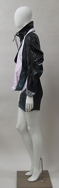 Dress, House of Balenciaga (French, founded 1937), synthetic, silk, metal, cotton, French