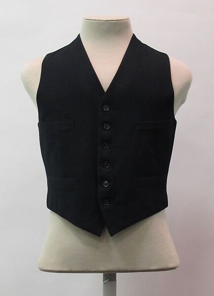 Ensemble, silk, wool, metal, synthetic, British