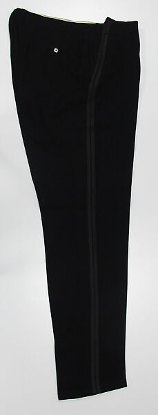 Suit, wool, synthetic, metal, leather, British