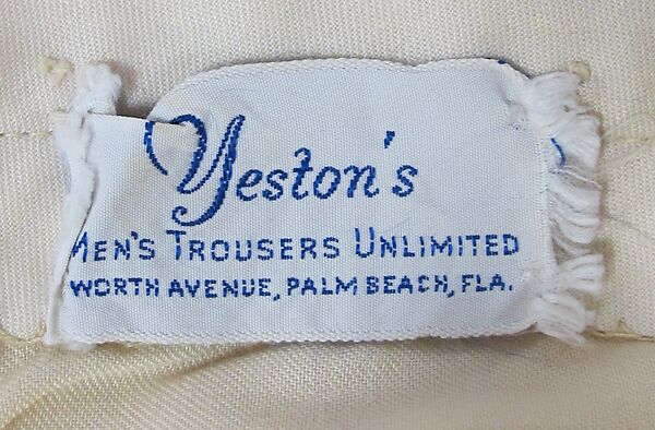 Ensemble, cotton, silk, metal, synthetic, British