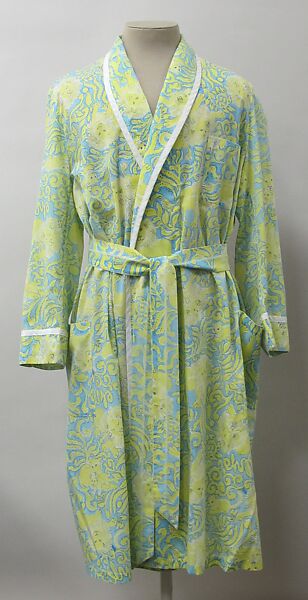 Robe, Lilly Pulitzer Inc. (American, founded 1961), cotton, American 