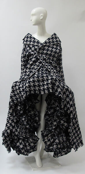 Ensemble, Yohji Yamamoto (Japanese, born Tokyo, 1943), wool, angora, nylon, rayon, Japanese 