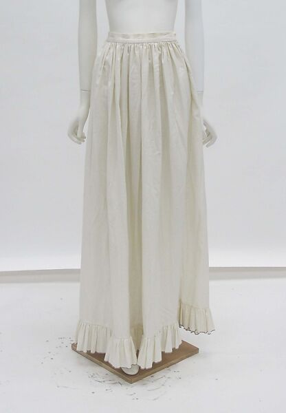 Evening dress, Arthur McGee (American, 1933–2019), (a) cotton, synthetic, metal, (b) cotton, metal, American