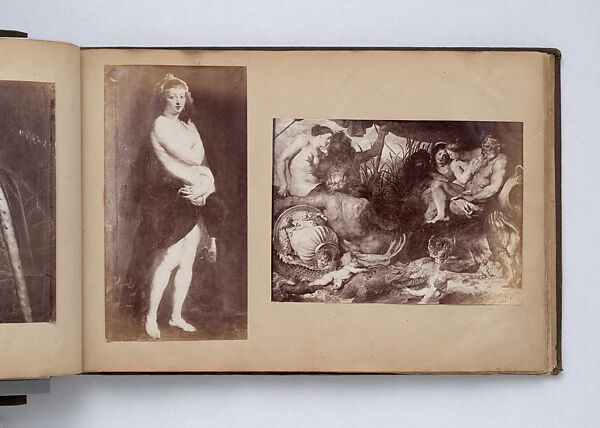 Scrapbook, John Singer Sargent (American, Florence 1856–1925 London), Album containing ephemera and drawings (pencil and gouache on paper), American