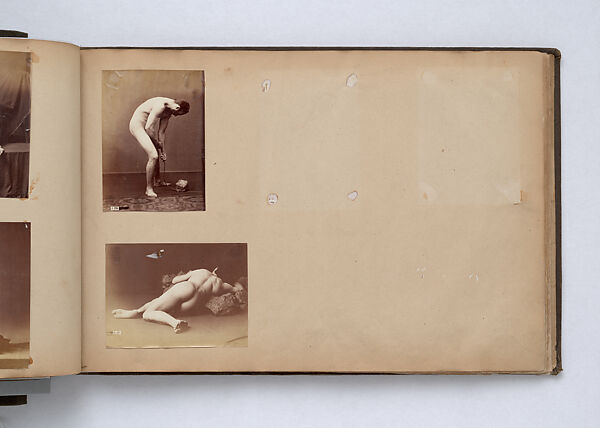 Scrapbook, John Singer Sargent (American, Florence 1856–1925 London), Album containing ephemera and drawings (pencil and gouache on paper), American