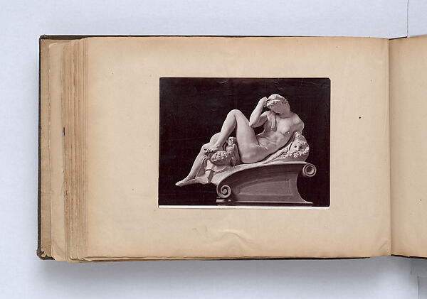 Scrapbook, John Singer Sargent (American, Florence 1856–1925 London), Album containing ephemera and drawings (pencil and gouache on paper), American