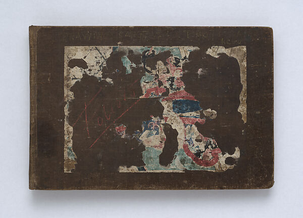 Scrapbook, John Singer Sargent (American, Florence 1856–1925 London), Album containing ephemera and drawings (pencil and gouache on paper), American